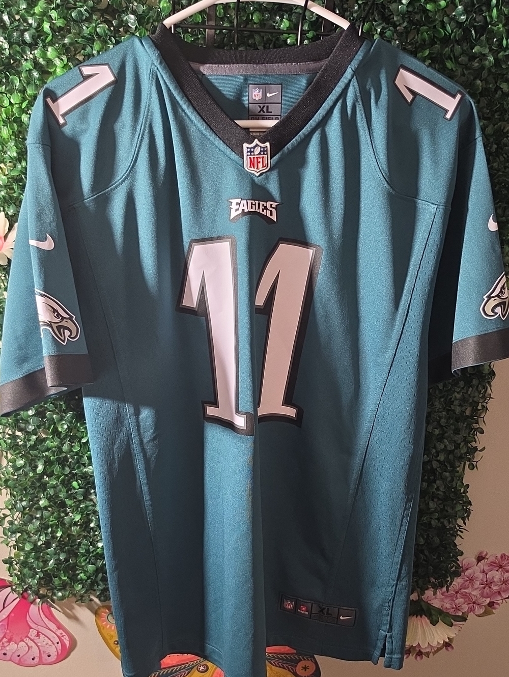 Nike Teal Philadelphia Eagles #11 Jersey - XL